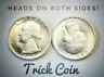 Two Sided 1932 Quarter Two Face Trick Double Headed Coin