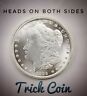 Two Sided 1895 Morgan Silver Dollar Coin Double Headed Two Face Coin - Untoned