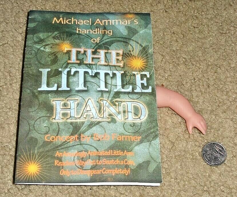 The Little Hand W/coin Michael Ammar Magician Magic Trick English Instructions