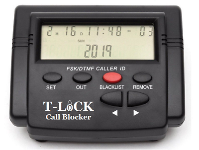 T-lock Call Blocker – Version 5.0 + 12-month Access To Unsolicited Phone Numbers